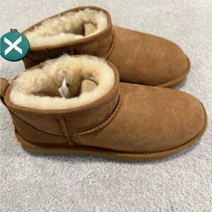 Ugg classic ultra mini chestnut size 8
